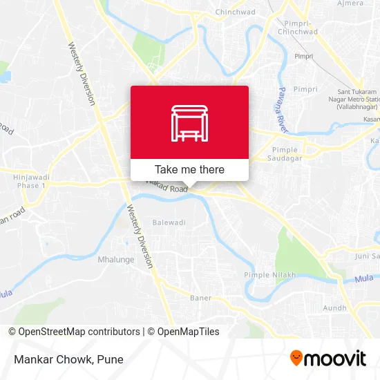 Mankar Chowk map