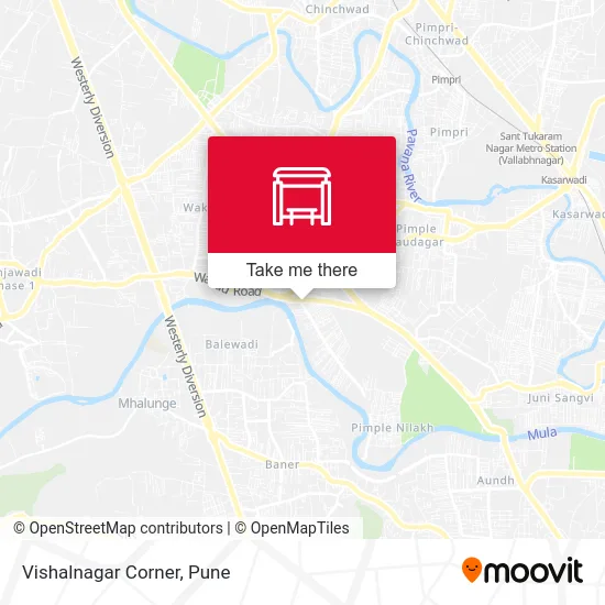 Vishalnagar Corner map