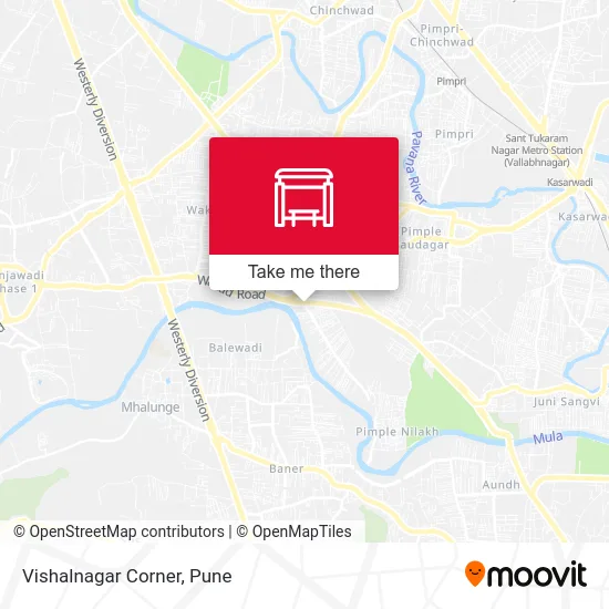 Vishalnagar Corner map