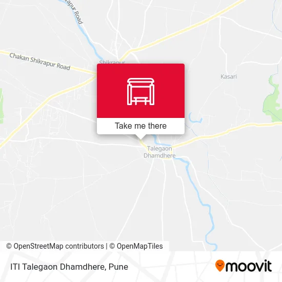 ITI Talegaon Dhamdhere map