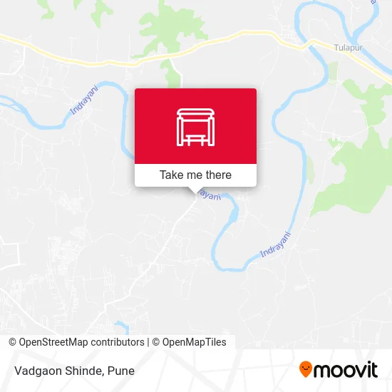 Vadgaon Shinde map