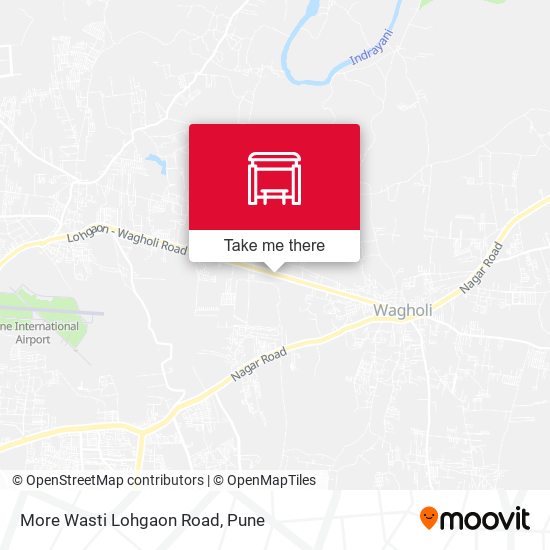 More Wasti Lohgaon Road map