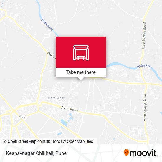 Keshavnagar Chikhali map