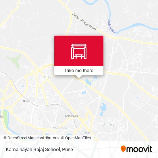 Kamalnayan Bajaj School map