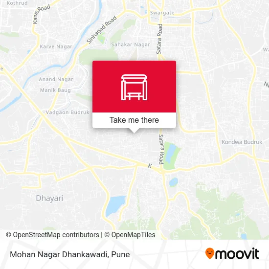Mohan Nagar Dhankawadi map