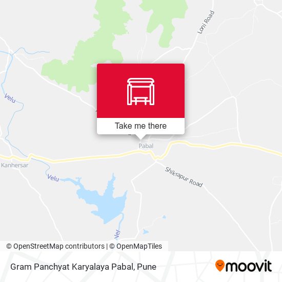 Gram Panchyat Karyalaya Pabal map