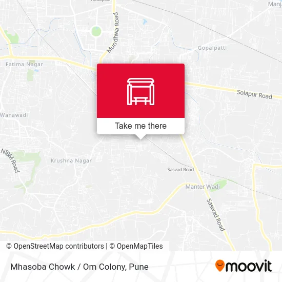 Mhasoba Chowk / Om Colony map