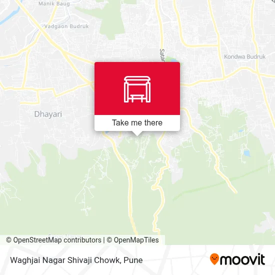 Waghjai Nagar Shivaji Chowk map