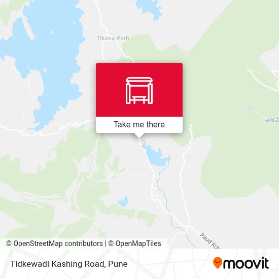 Tidkewadi Kashing Road map