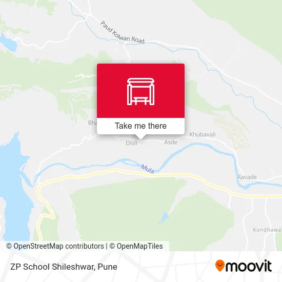 ZP School Shileshwar map