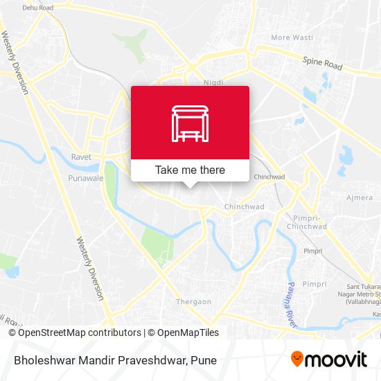 Bholeshwar Mandir Praveshdwar map