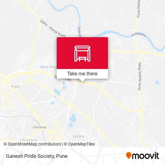 Ganesh Pride Society map