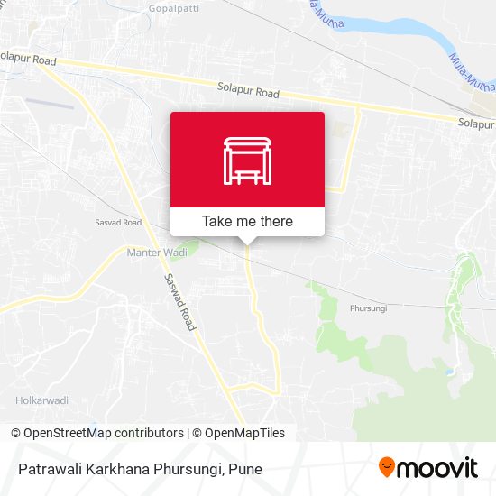 Patrawali Karkhana Phursungi map