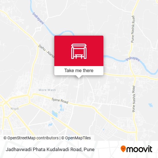 Jadhavwadi Phata Kudalwadi Road map