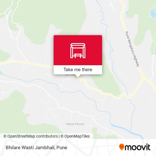 Bhilare Wasti Jambhali map