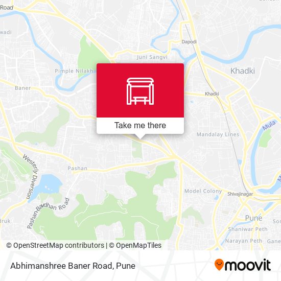 Abhimanshree Baner Road map
