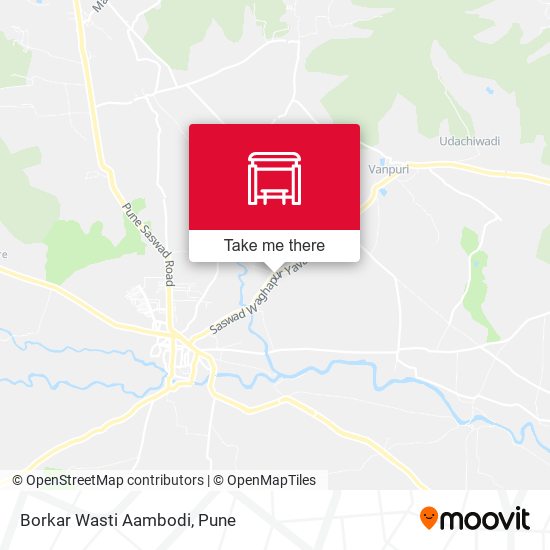 Borkar Wasti Aambodi map