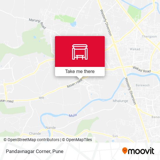 Pandavnagar Corner map