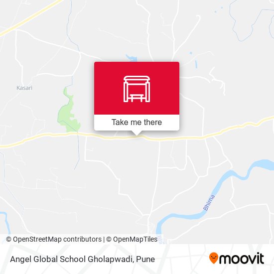 Angel Global School Gholapwadi map