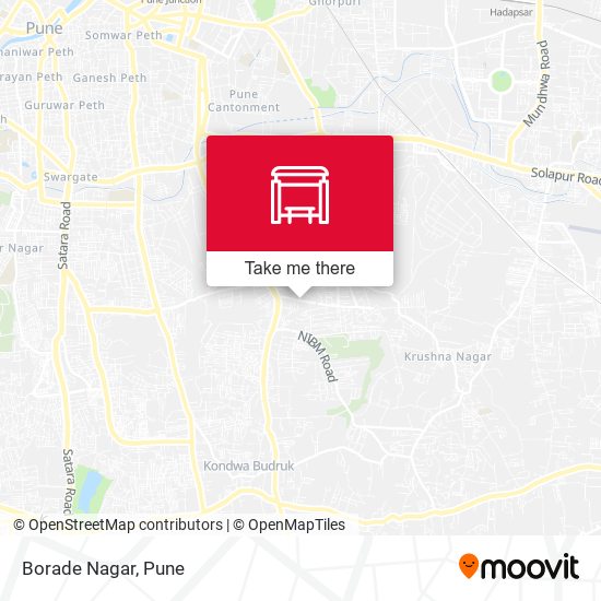 Borade Nagar map