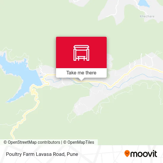 Poultry Farm Lavasa Road map