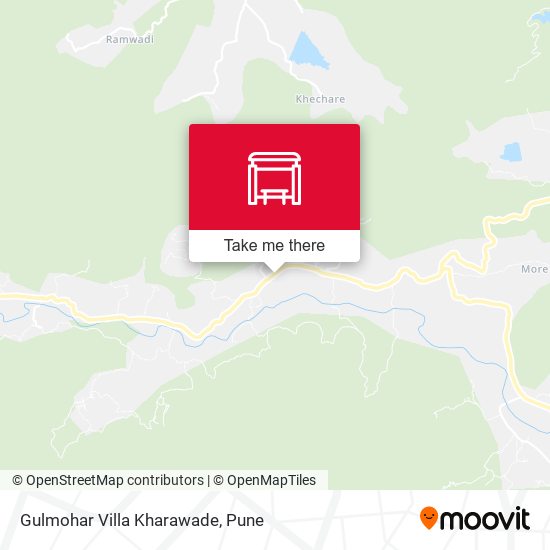 Gulmohar Villa Kharawade map