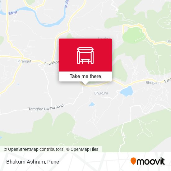 Bhukum Ashram map