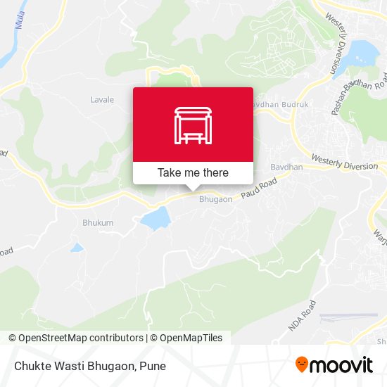 Chukte Wasti Bhugaon map