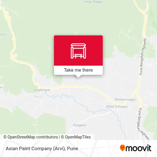 Asian Paint Company (Arvi) map