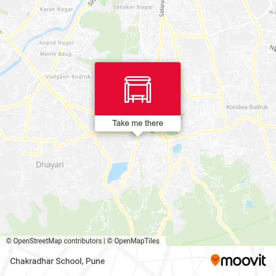 Chakradhar School map