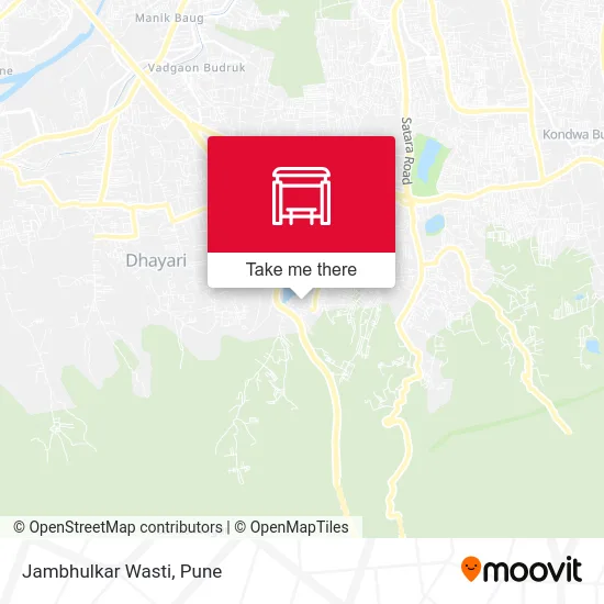 Jambhulkar Wasti map