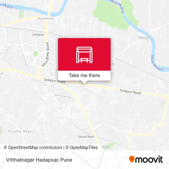 Vitthalnagar Hadapsar map