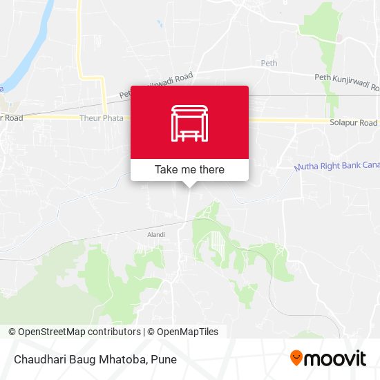 Chaudhari Baug Mhatoba map