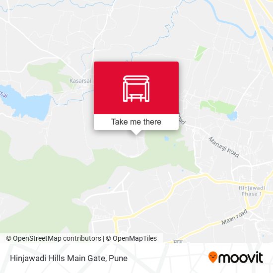 Hinjawadi Hills Main Gate map