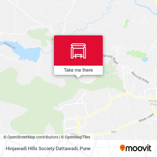 Hinjawadi Hills Society Dattawadi map