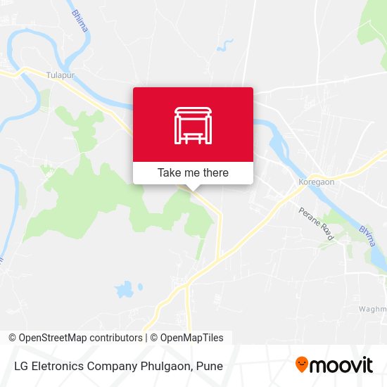 LG Eletronics Company Phulgaon map
