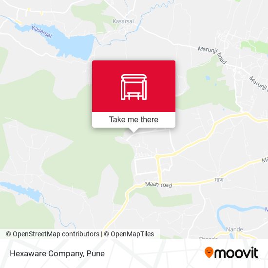 Hexaware Company map