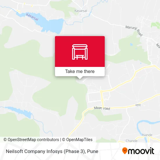 Neilsoft Company Infosys (Phase 3) map