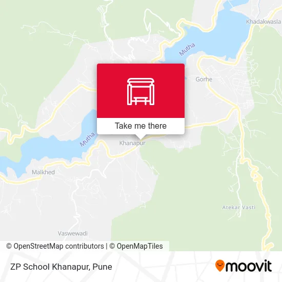ZP School Khanapur map