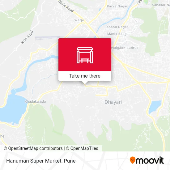 Hanuman Super Market map