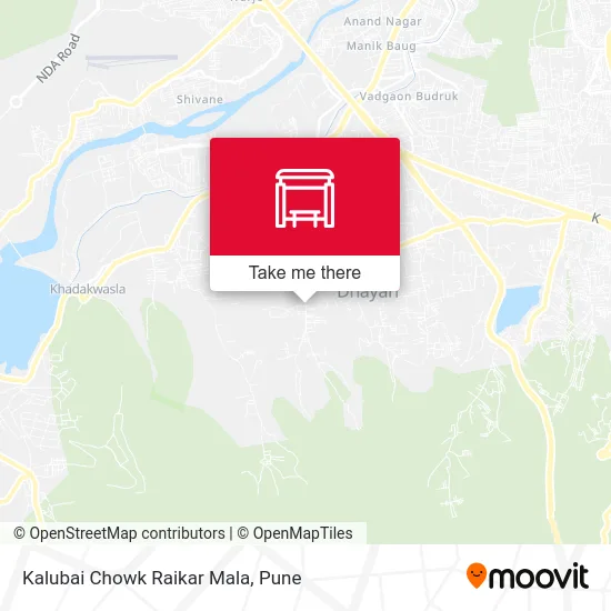 Kalubai Chowk Raikar Mala map