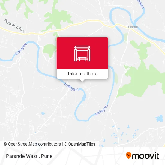 Parande Wasti map