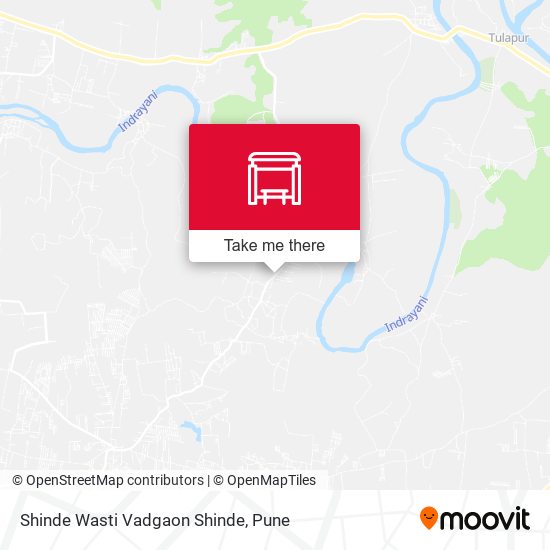 Shinde Wasti Vadgaon Shinde map