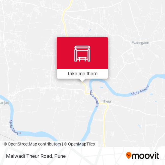 Malwadi Theur Road map