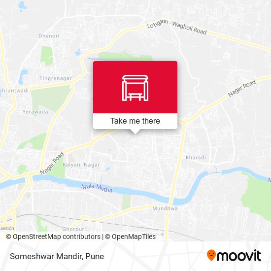 Someshwar Mandir map