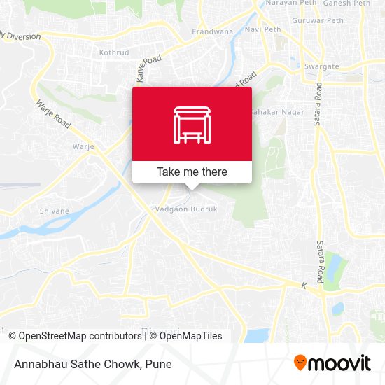 Annabhau Sathe Chowk map