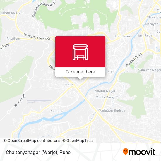 Chaitanyanagar (Warje) map