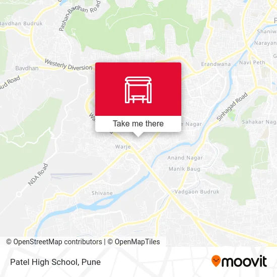 Patel High School map