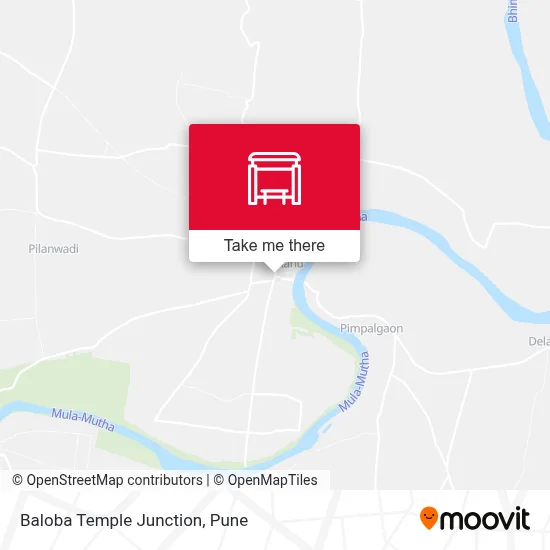 Baloba Mandir Chowk map