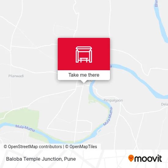 Baloba Mandir Chowk map